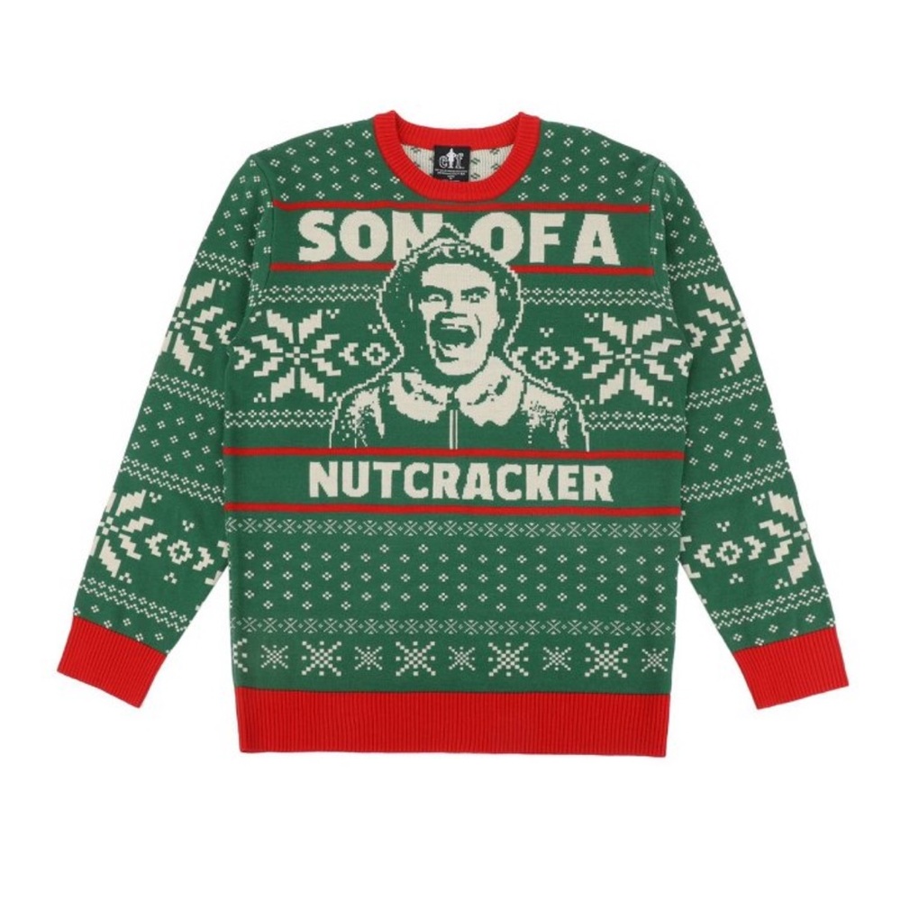 Green and Red Holiday Sweater